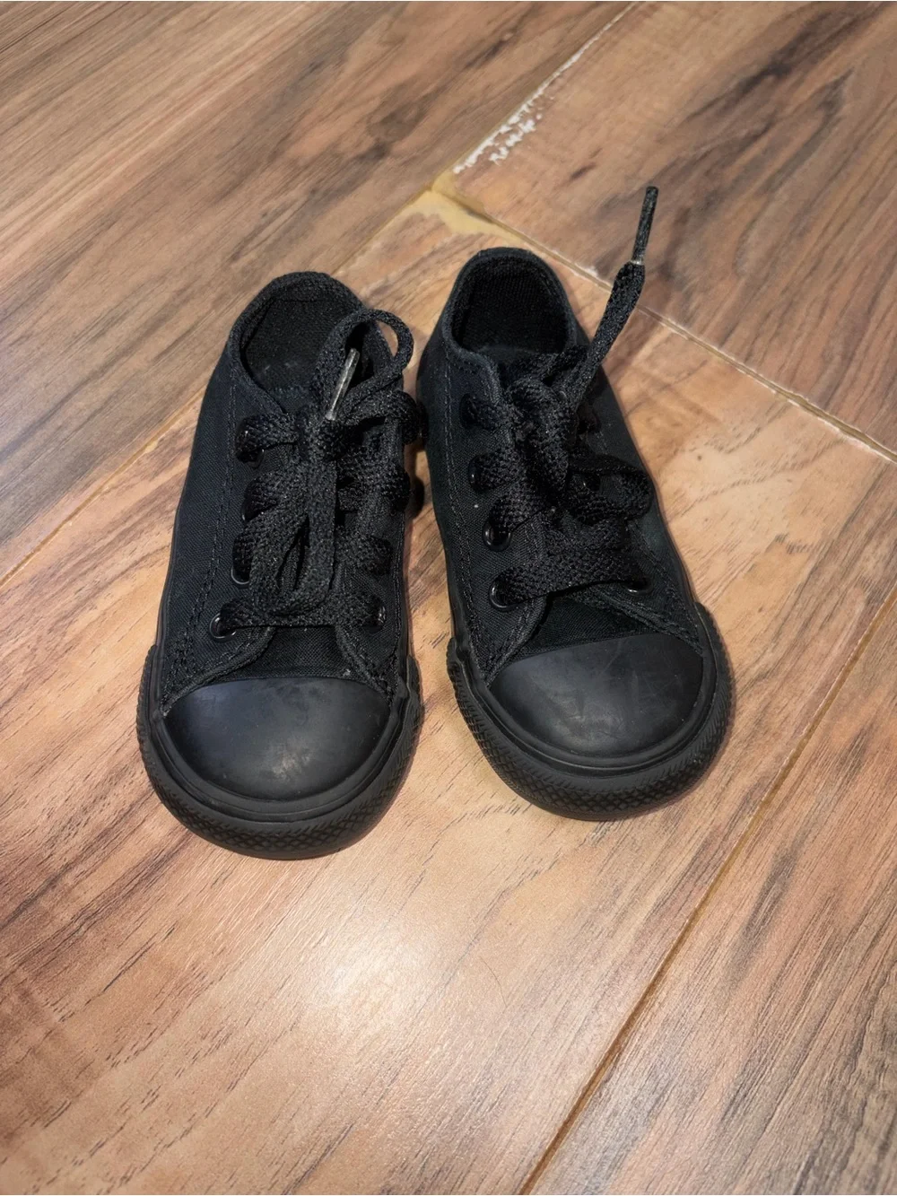 Converse All Stars Solid Black Chuck Taylors Toddler 5 Unisex